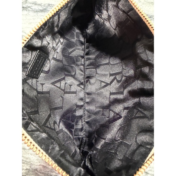 Furla‎ Genuine Wristlet Clutch Beige Pebbled Leather, Gold Hardware, Zip Closure - Picture 3 of 8